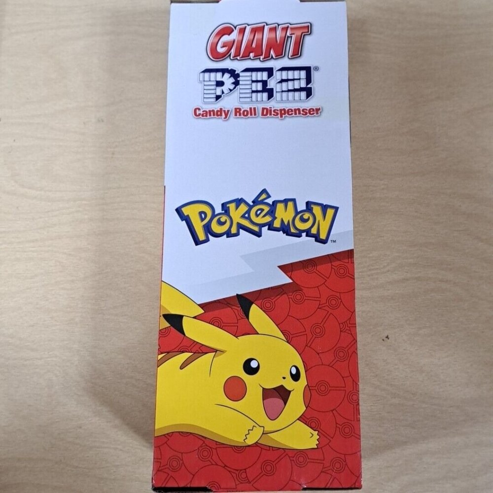 NEW Giant Pikachu PEZ Candy Roll Dispenser 2024,  RETIRED - Picture 2 of 5